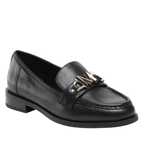 michael kors leather loafers silver|Michael Kors loafers on sale.